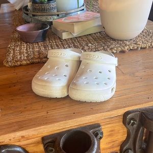 White Crocs